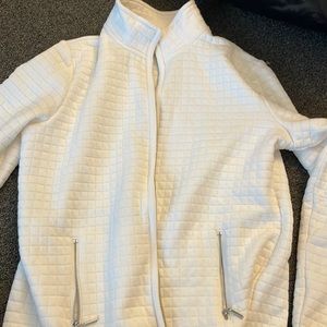 Karen Scott Sport Full Zip Sweater